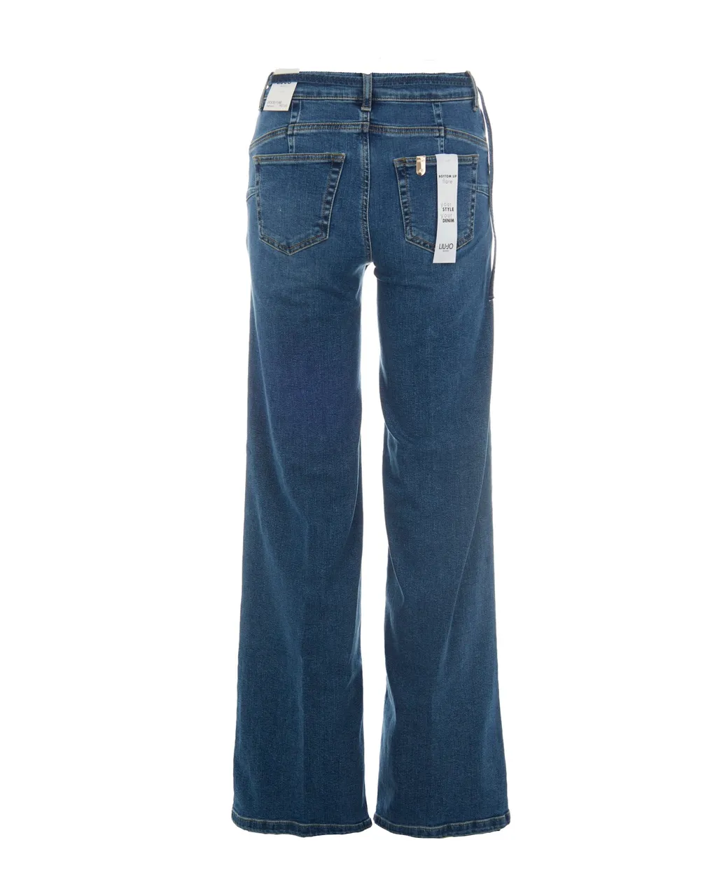Belt-Lined Jeans