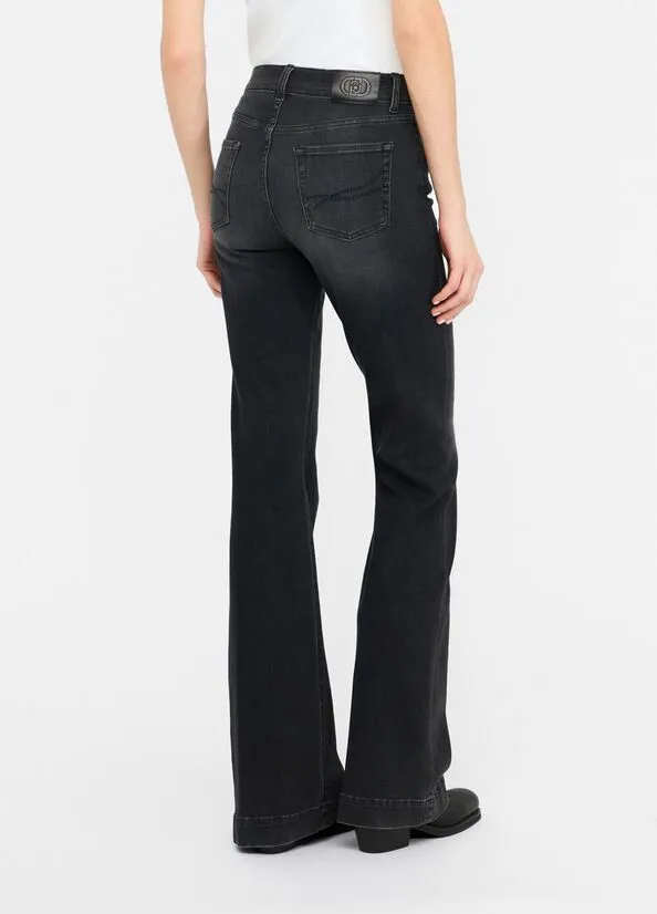 Embellished Flared Jeans