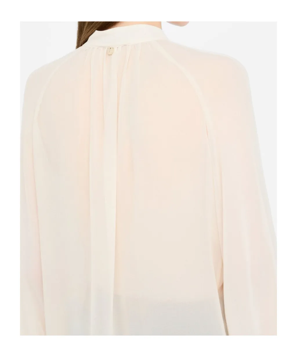 Long Sleeve Embellished Blouse