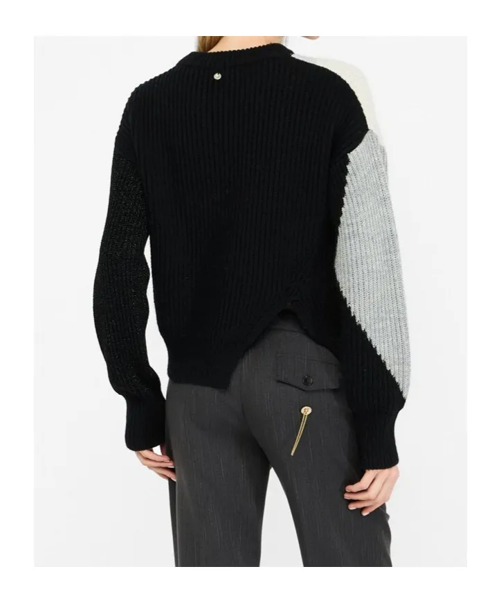 Geometric Inlay Knitwear
