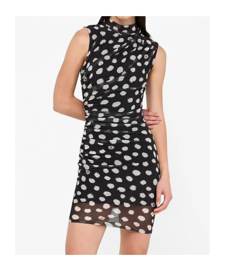 Polka Dot Printed Dress