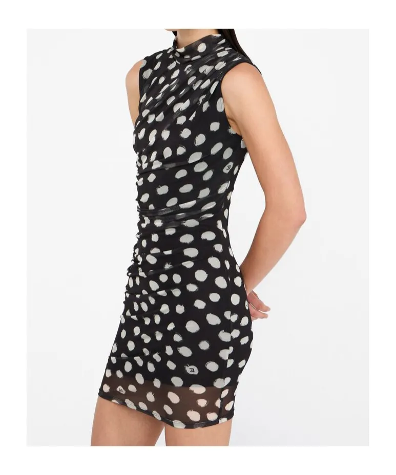 Polka Dot Printed Dress