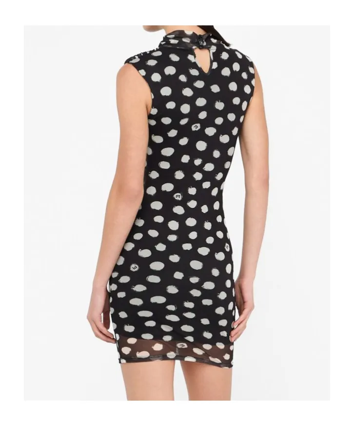 Polka Dot Printed Dress