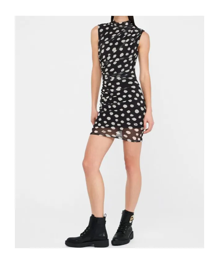 Polka Dot Printed Dress