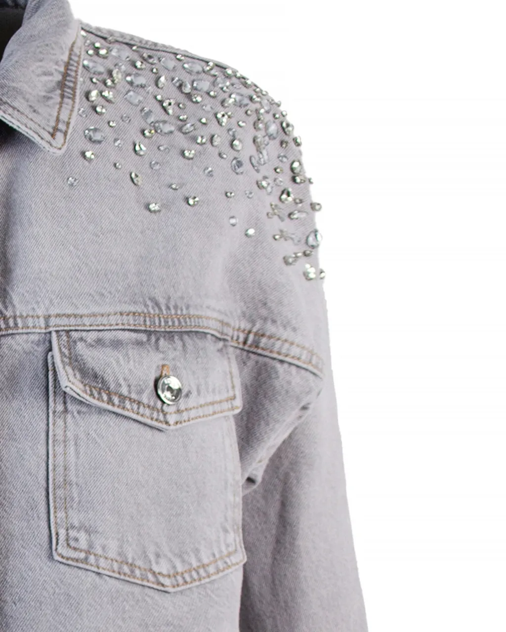 Embellished Denim Jacket