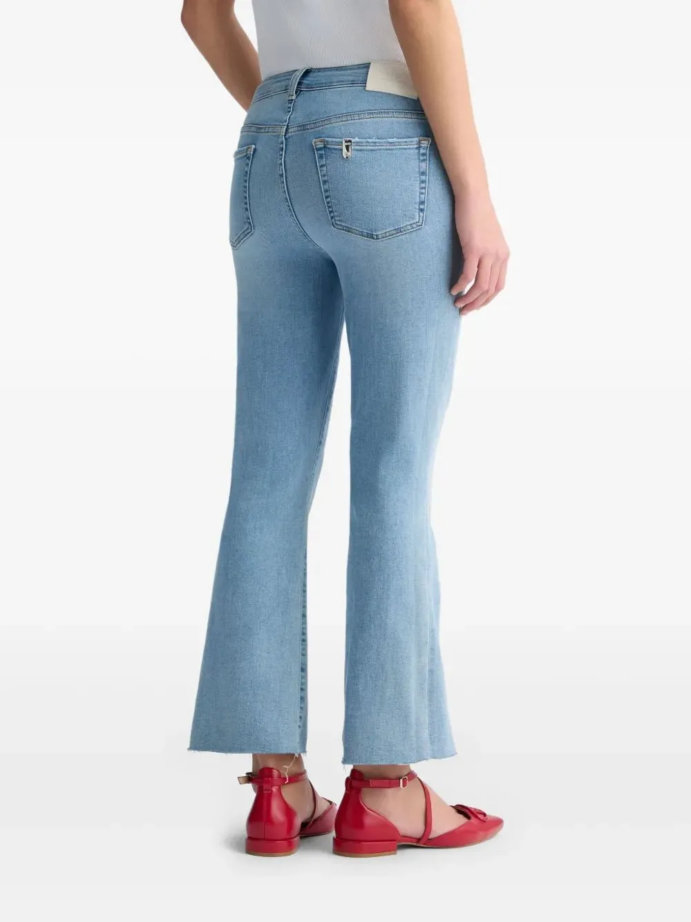 High-Rise Bootcut Jeans