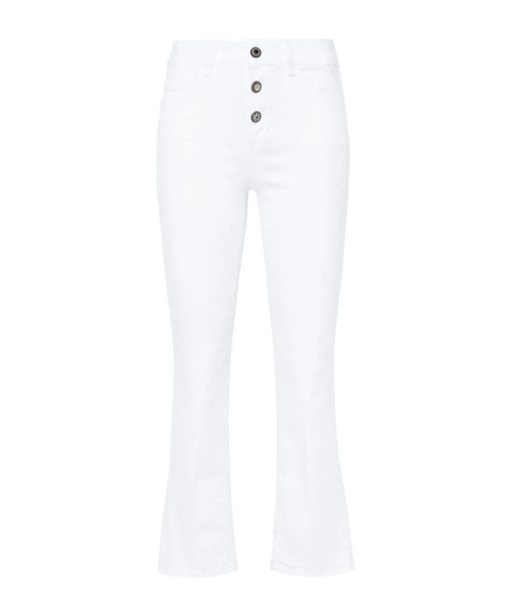 Flared Cropped Jeans