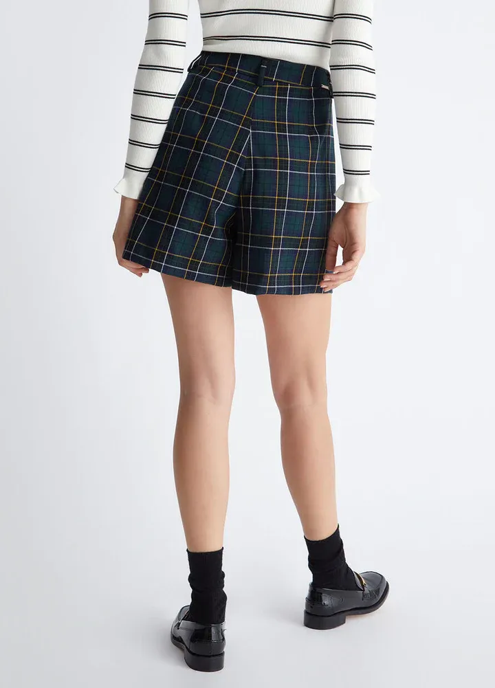 Checked Shorts