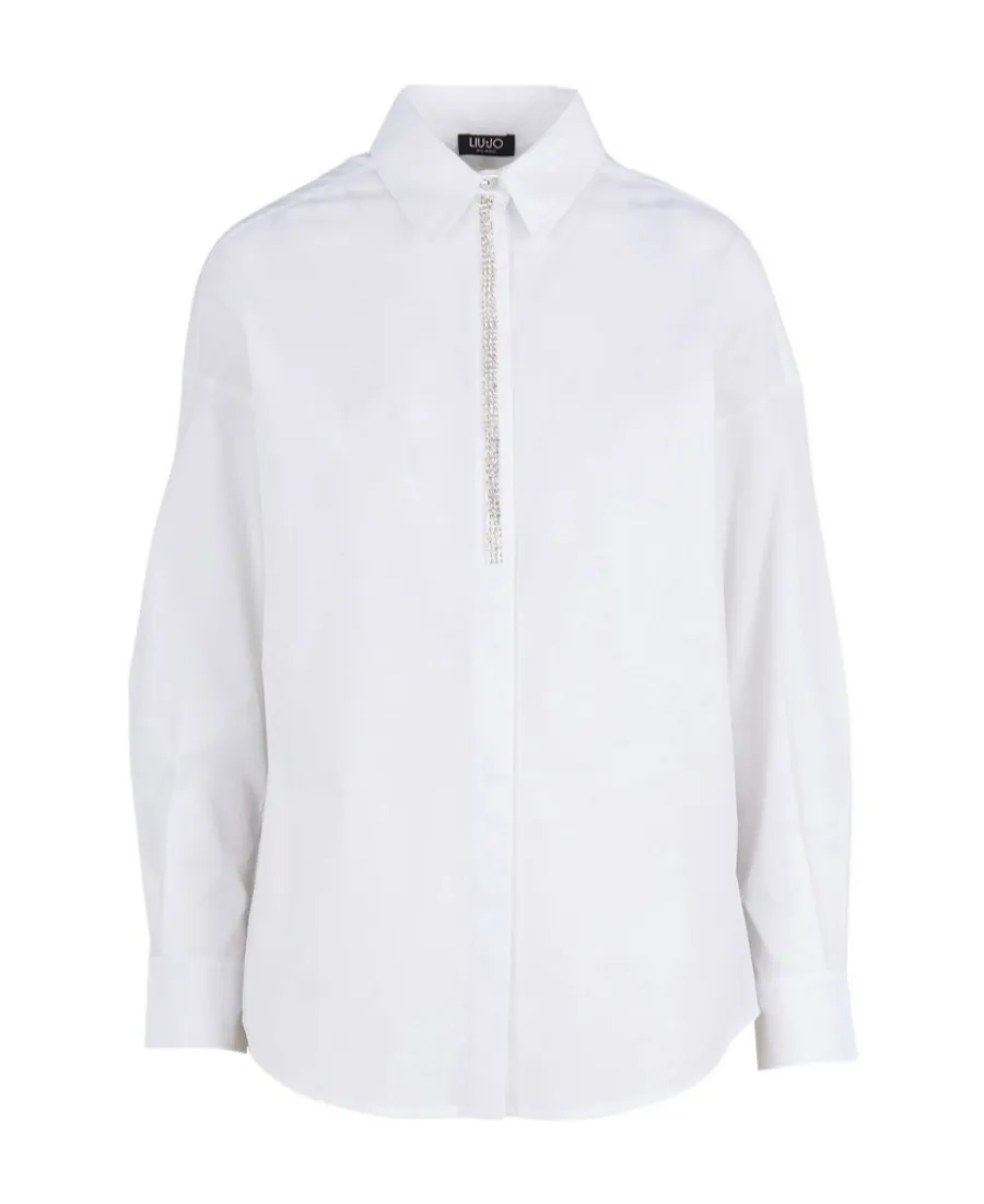 Long-Sleeved Lapel Shirt