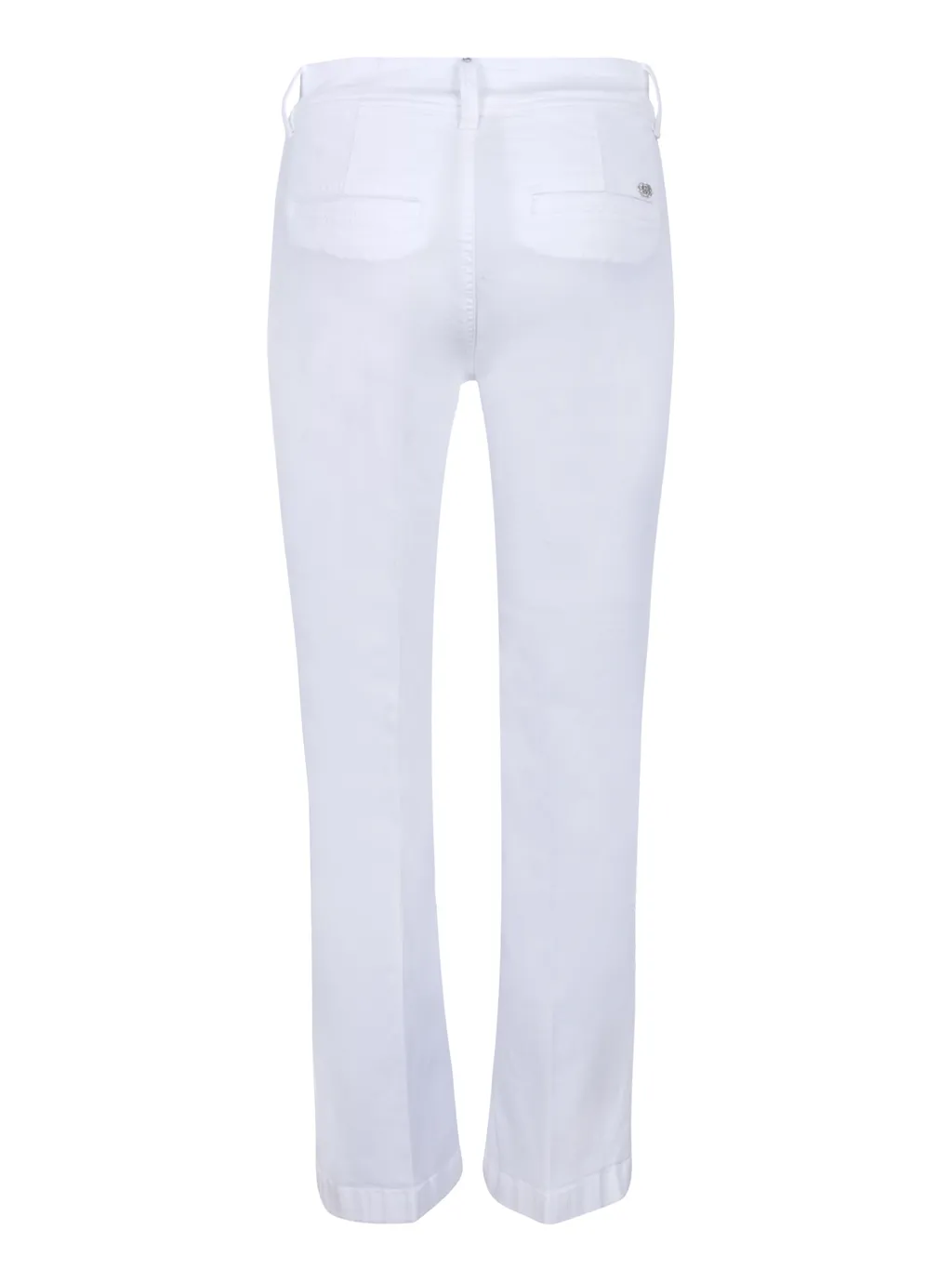 Bootcut Cropped Trousers