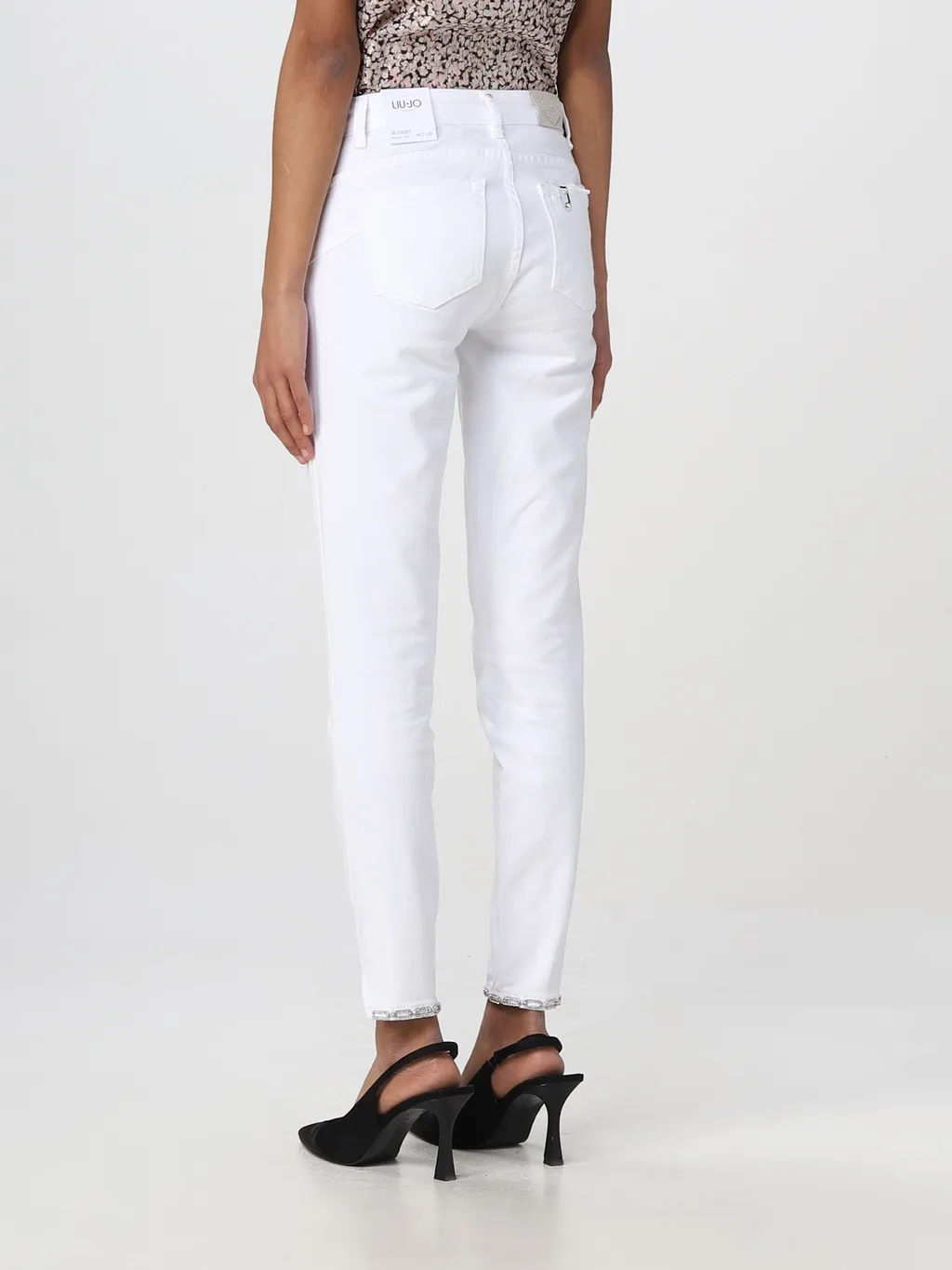 Logo Denim Trousers