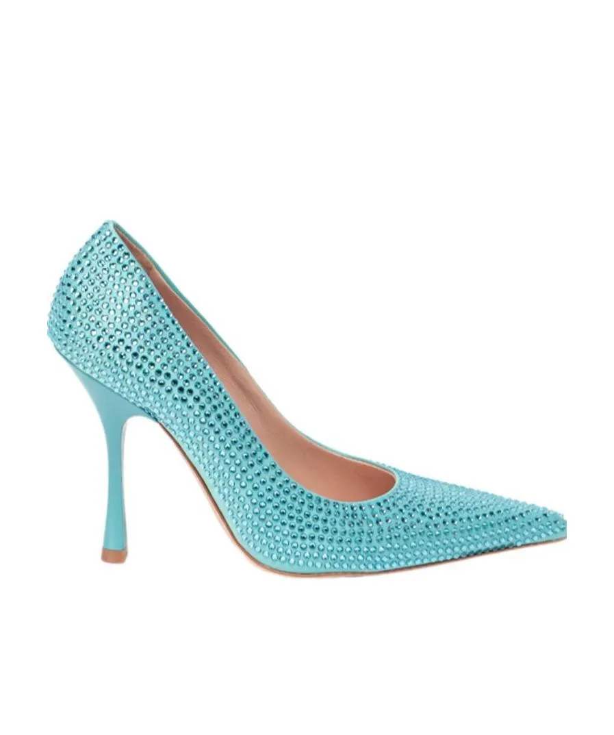 Leonie Hanne X Liu Jo Embellished Sculpted Heel Pumps