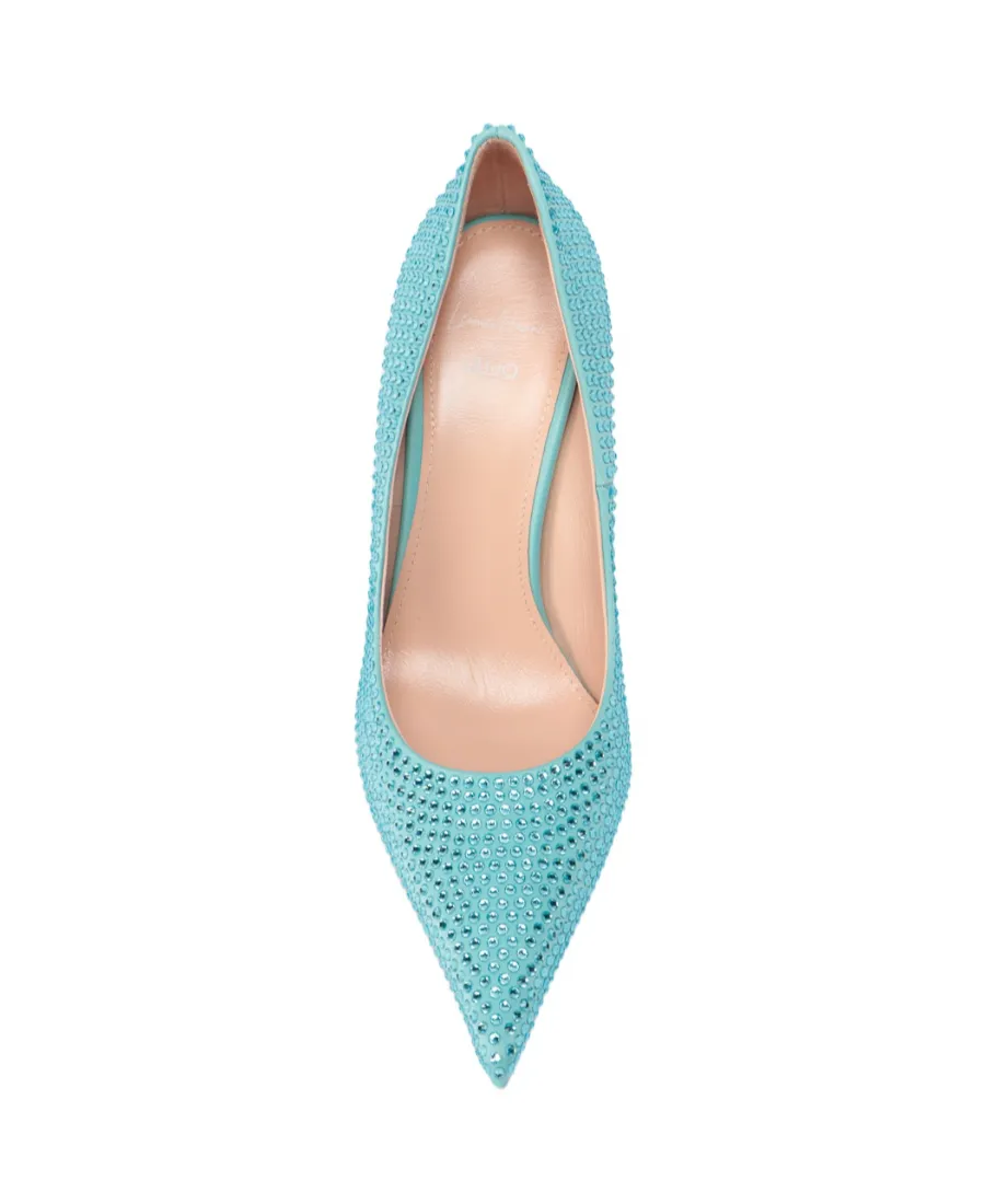Leonie Hanne X Liu Jo Embellished Sculpted Heel Pumps