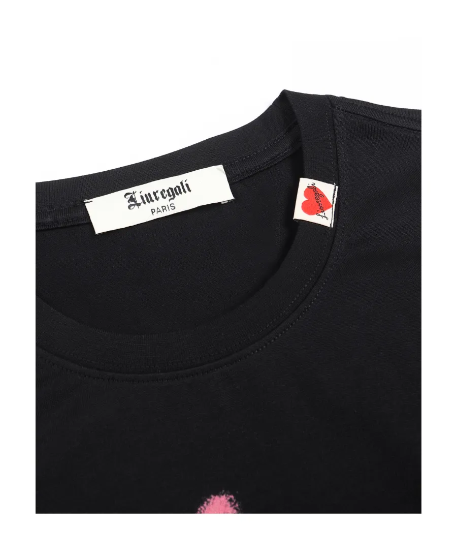 Chalk Graffiti Letter T-Shirt