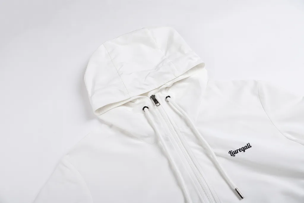 Hooded Long-Sleeved Casual Jacket