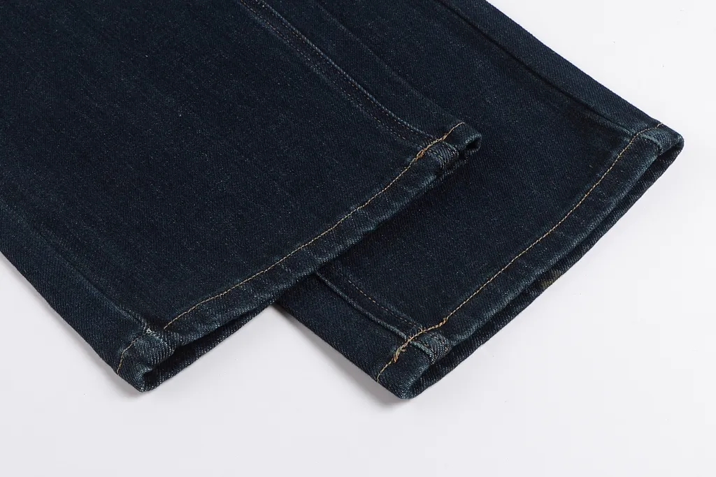 Button Zipper Jeans Pants