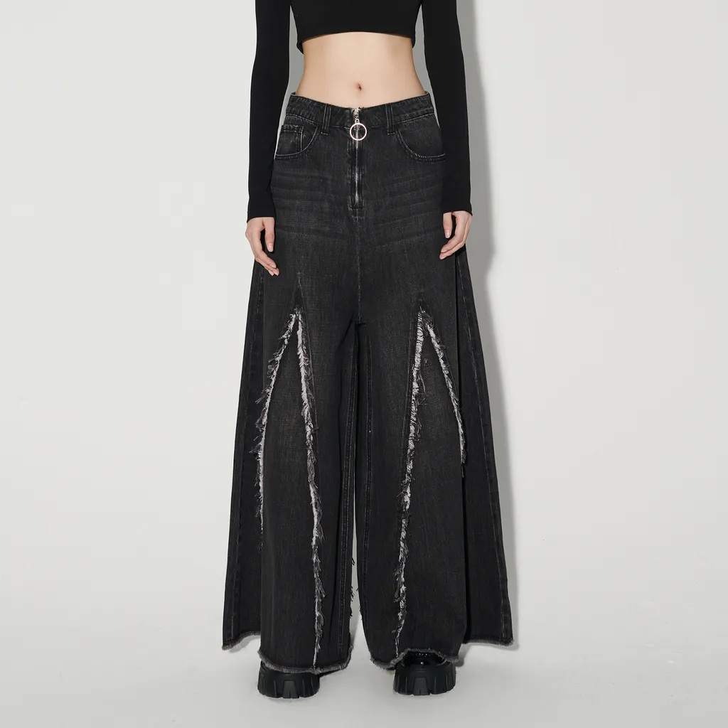 Vintage Rough-Edged Jeans