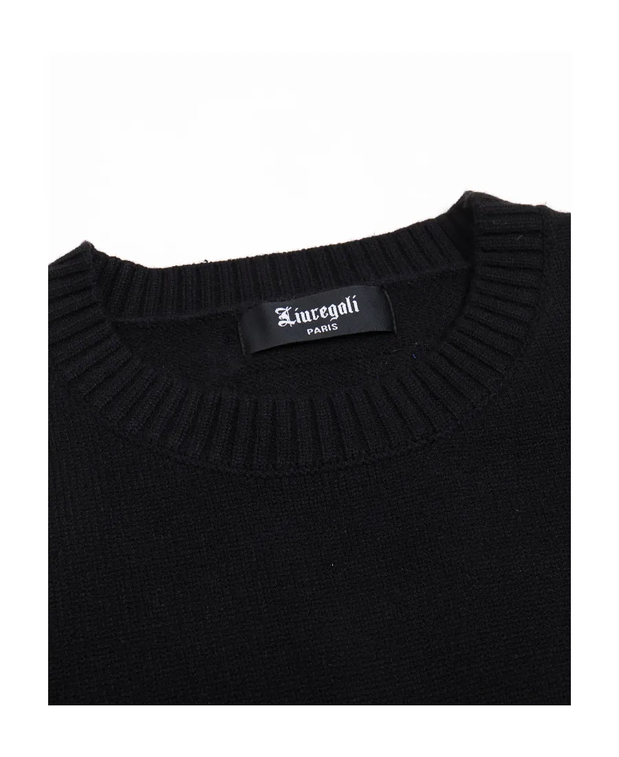 Earth Jacquard Pattern Pullover