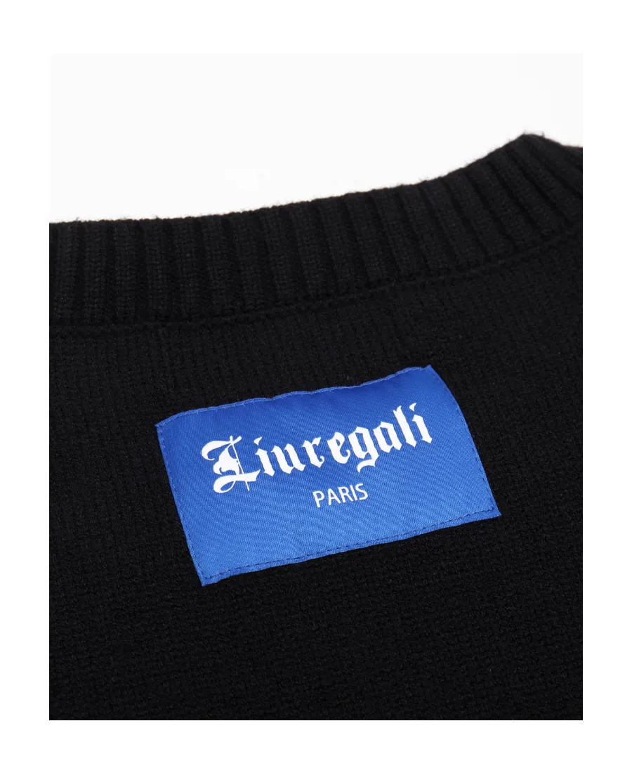 Earth Jacquard Pattern Pullover