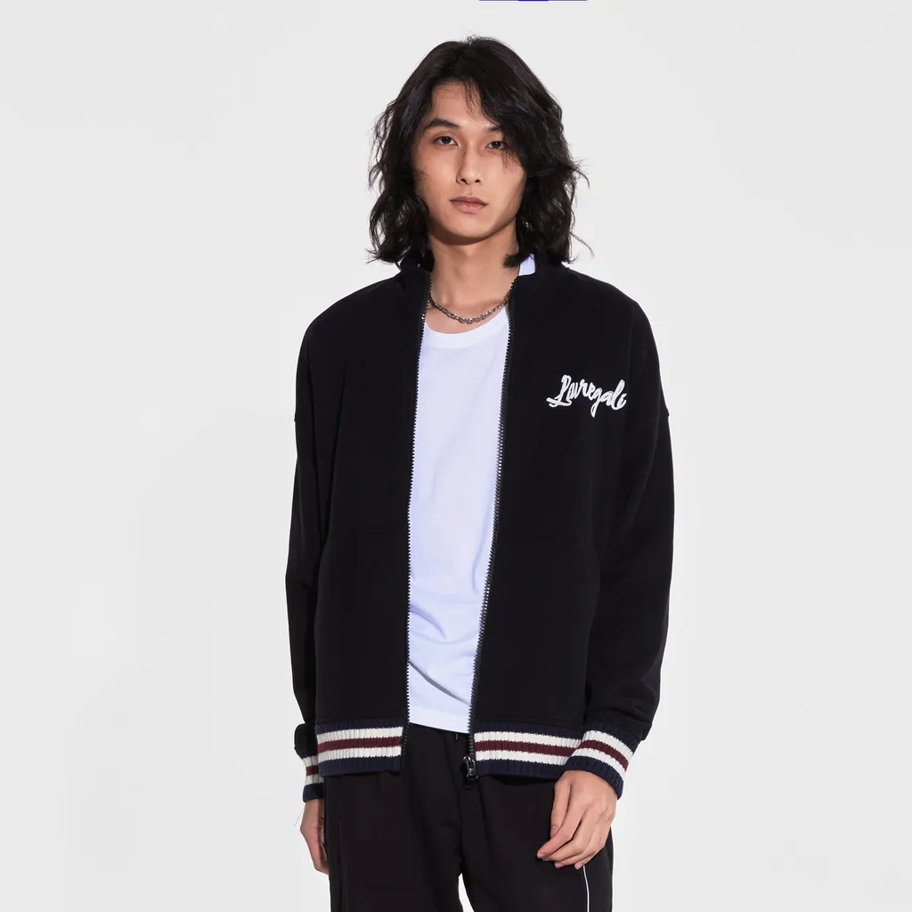 Logo Sunset Printed Casual Jacket