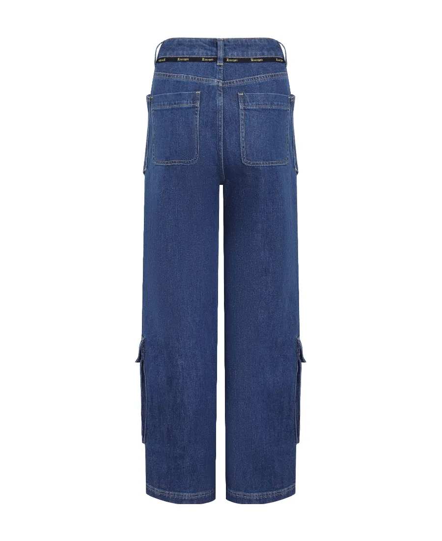 Logo Overalls Jeans