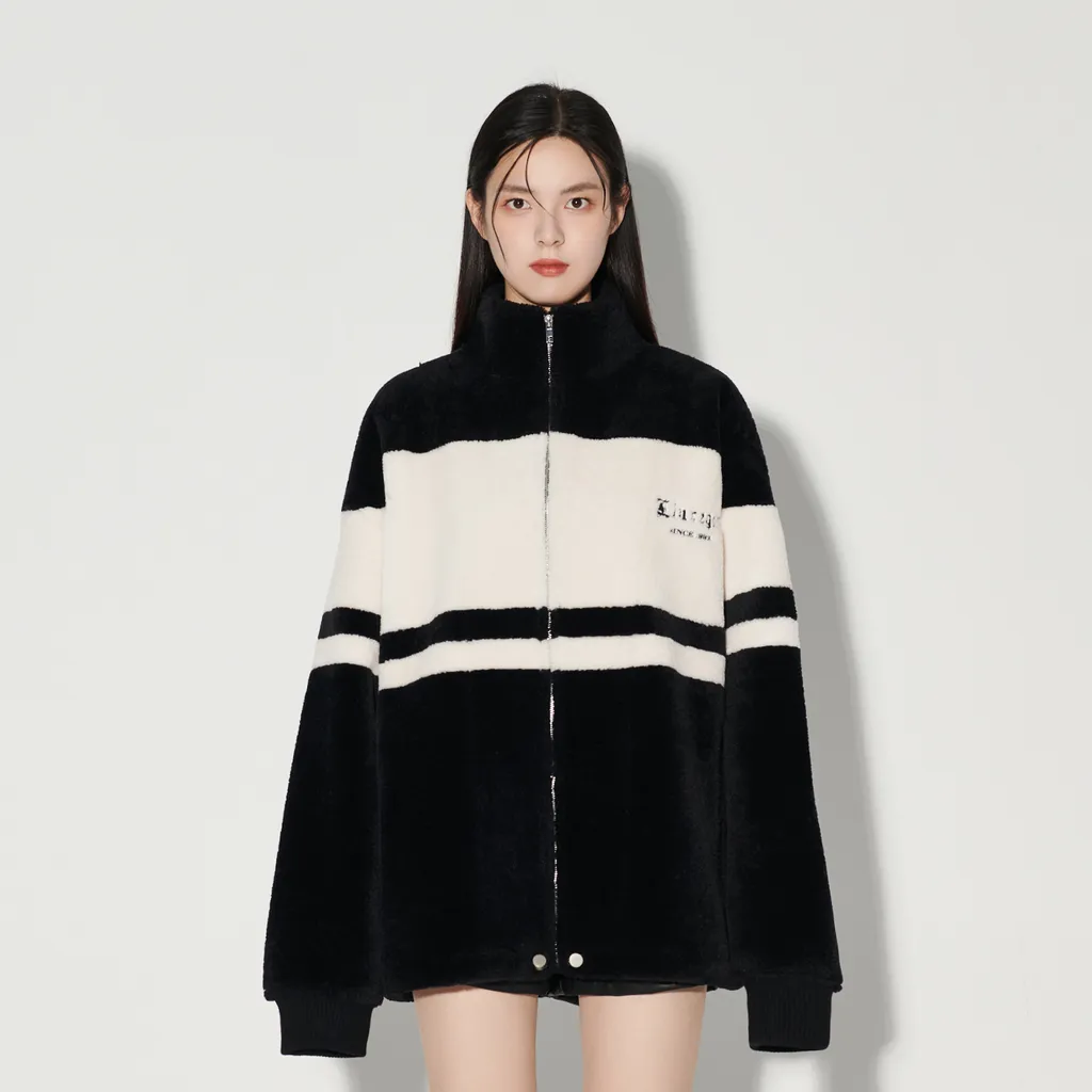 Logo Collar Casual Jacket