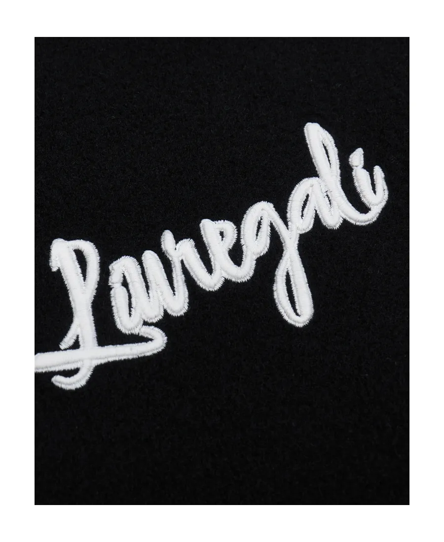 Vintage Woolen Cloth Embroidered Baseball Coat
