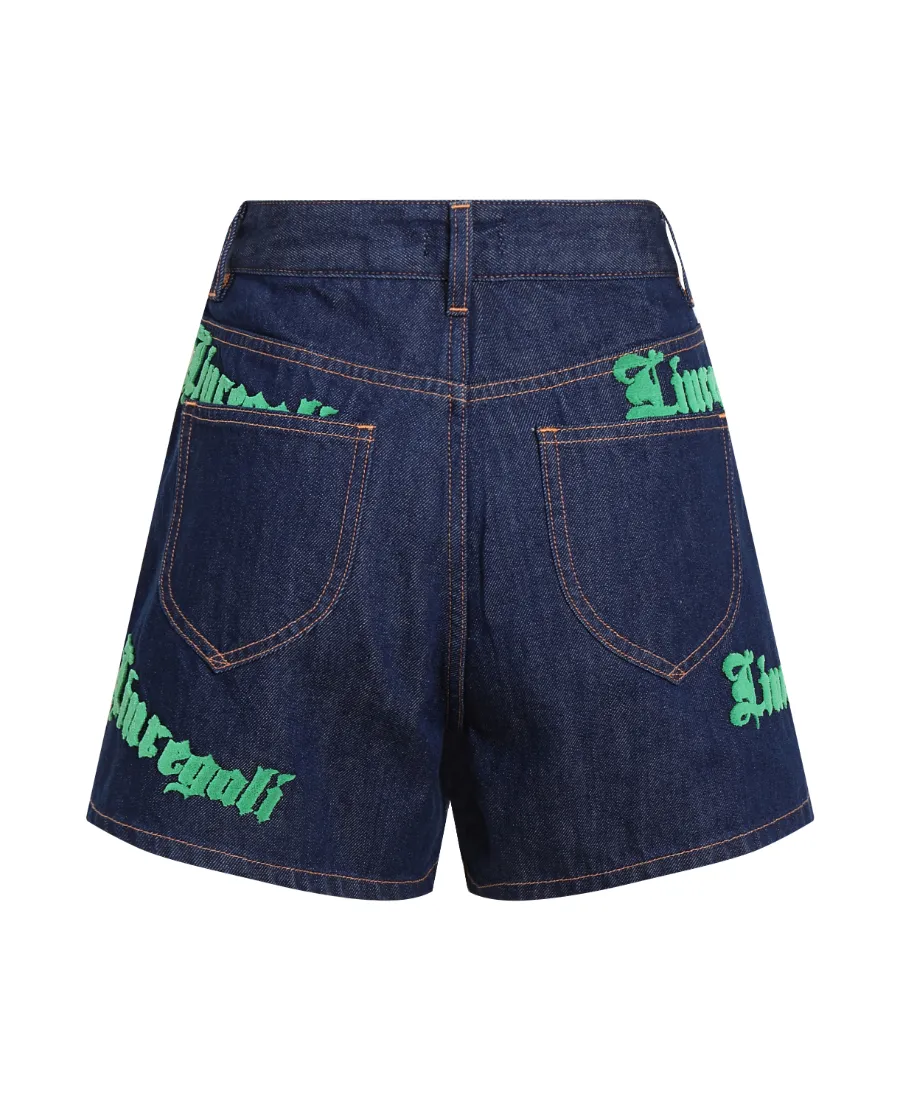 High Waist Denim Shorts