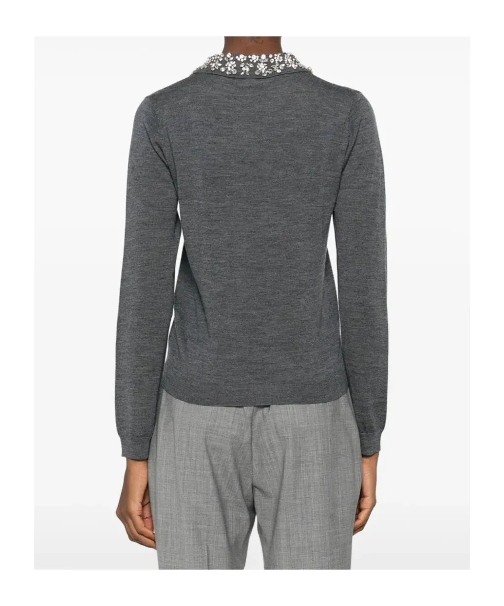 Fabienne Embellished Collar Knitwear
