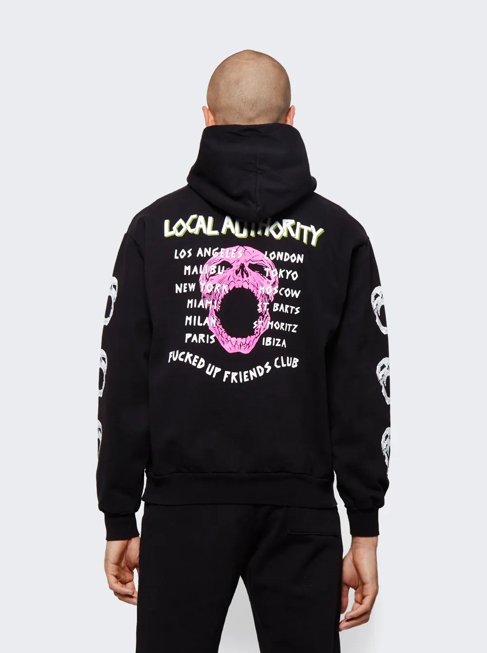 Skull Pattern Hoodie