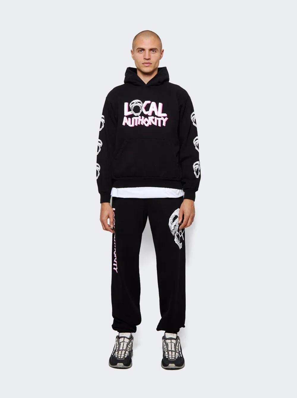 Skull Pattern Hoodie