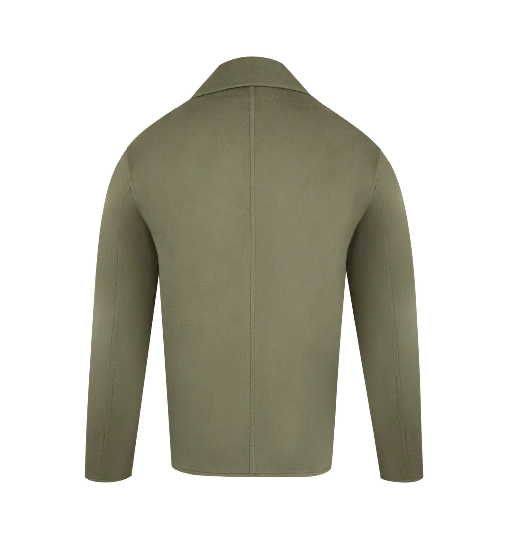 Patch-Pocket Shirt Jacket