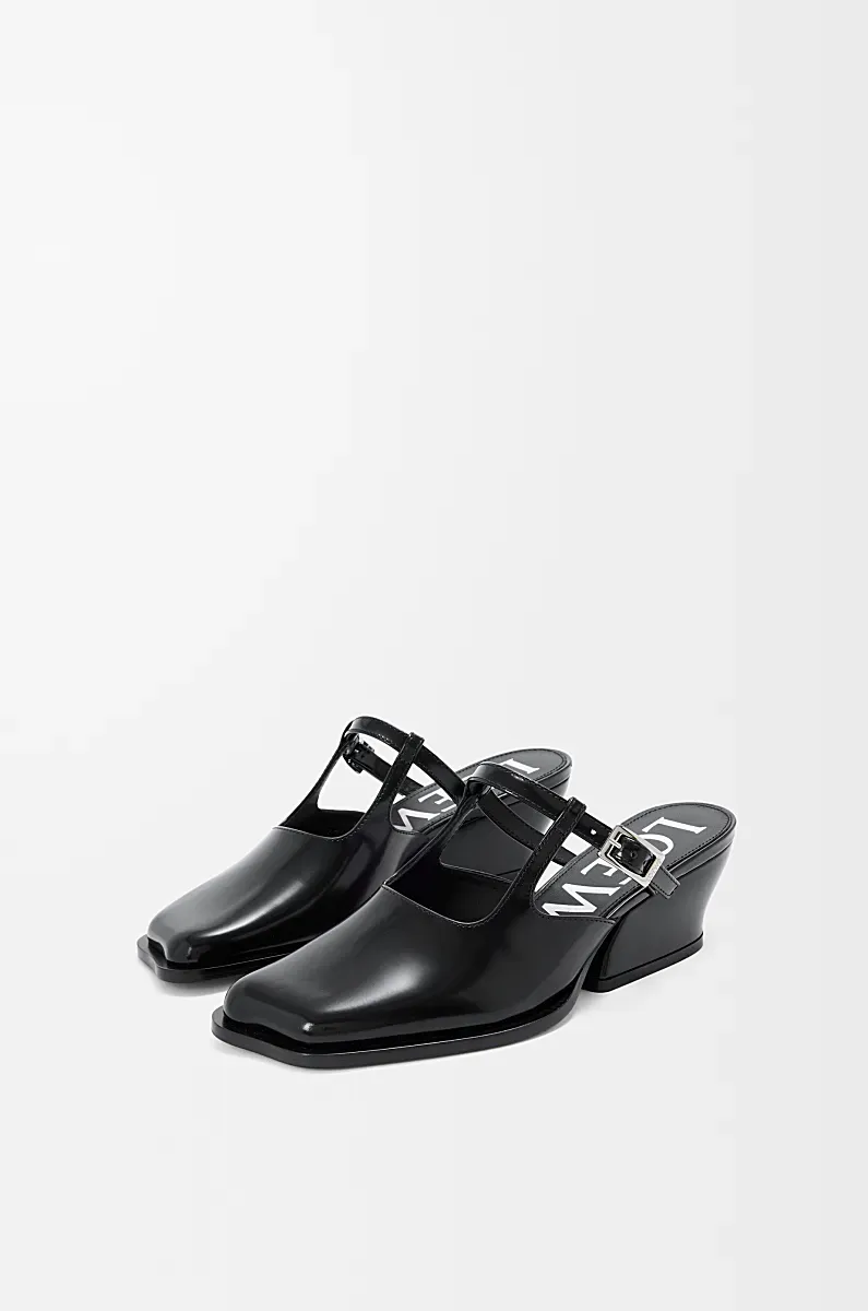 Onda Mule In Brushed Calfskin