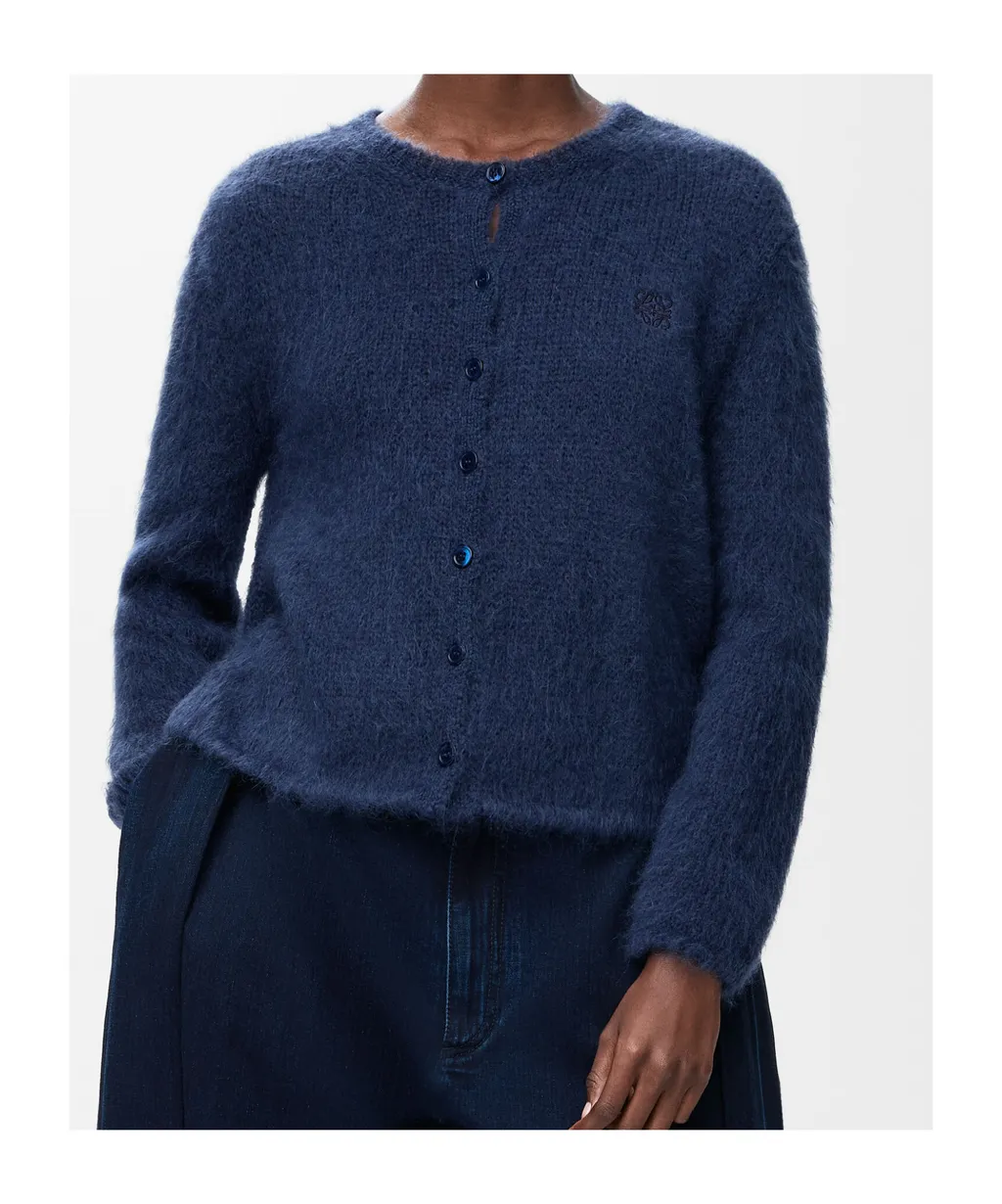Cardigan In Mohair Blend