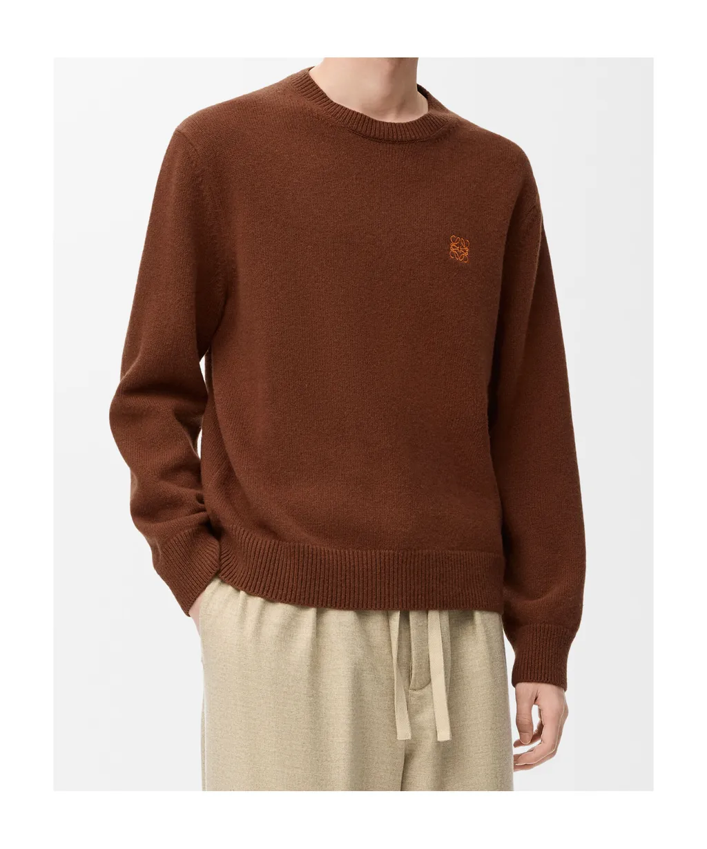Logo Embroidered Crewneck Jumper