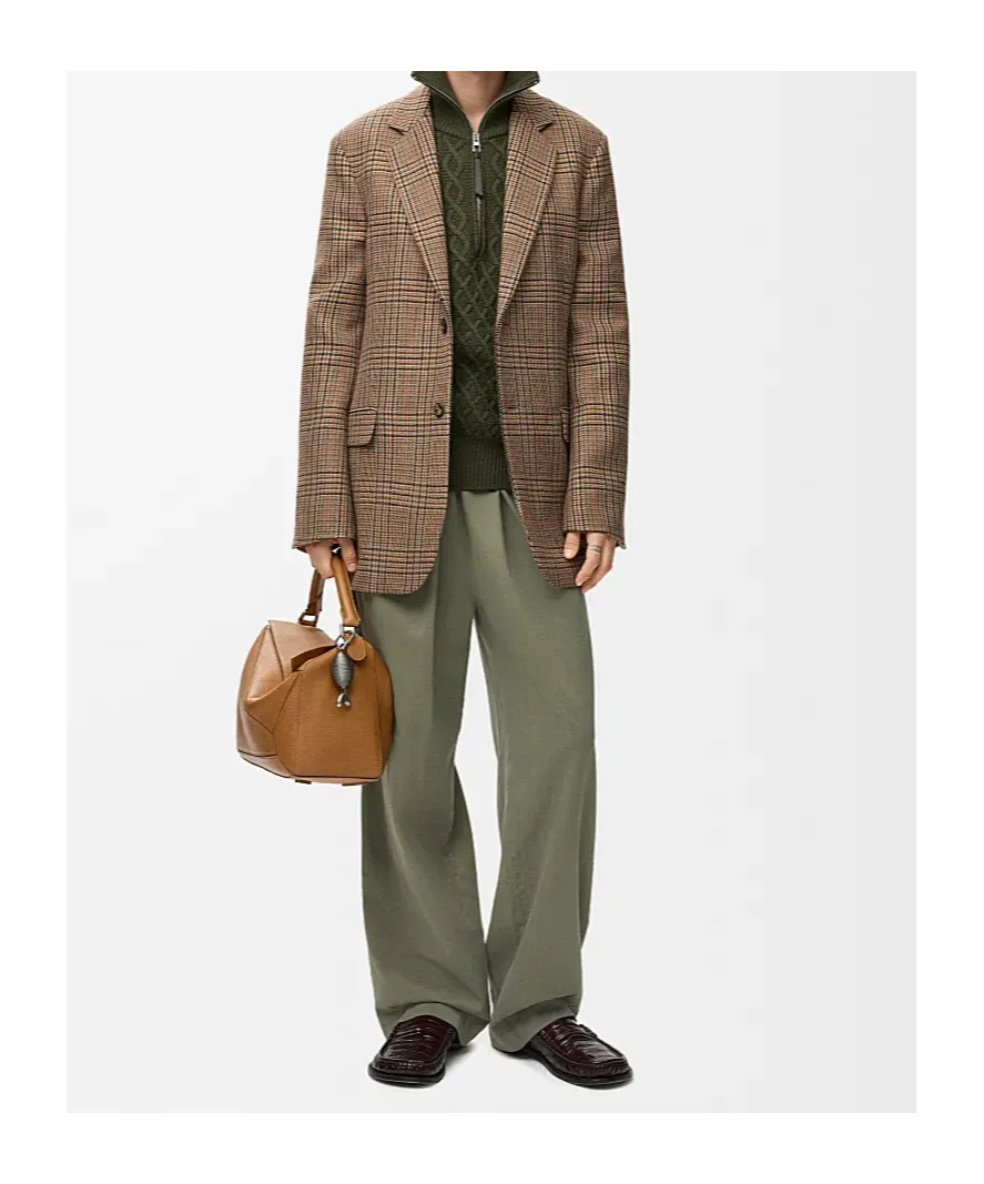 Loose Fit Belted Trousers