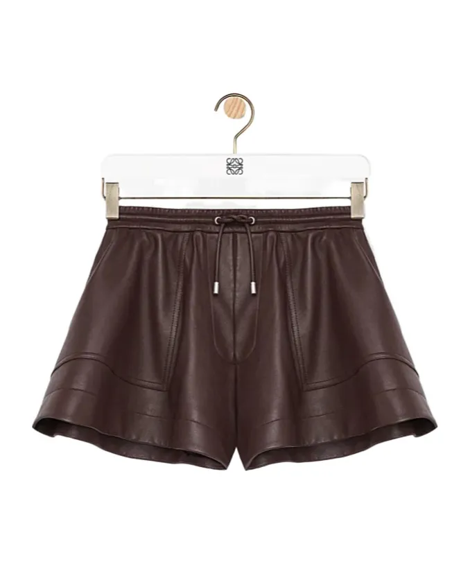 Shorts In Nappa Lambskin