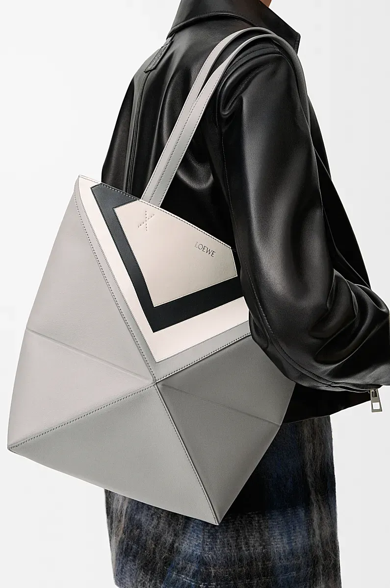 Medium Puzzle Fold Tote Bag