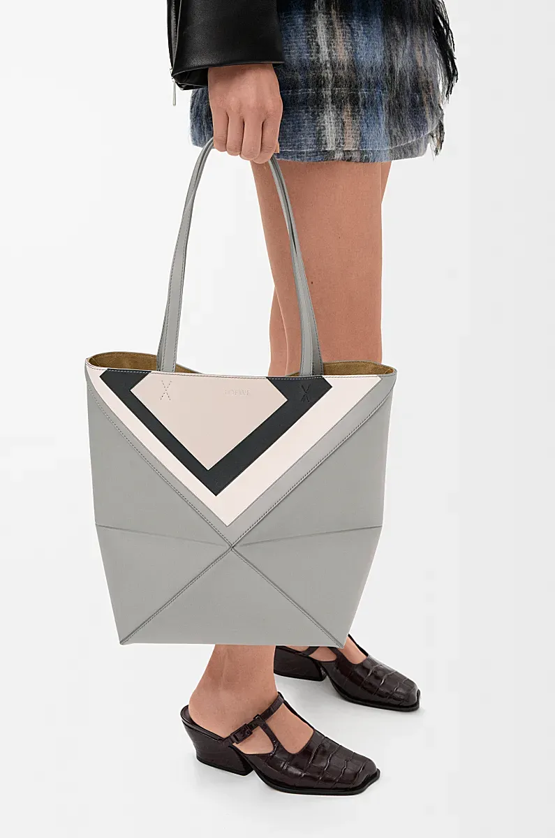 Medium Puzzle Fold Tote Bag