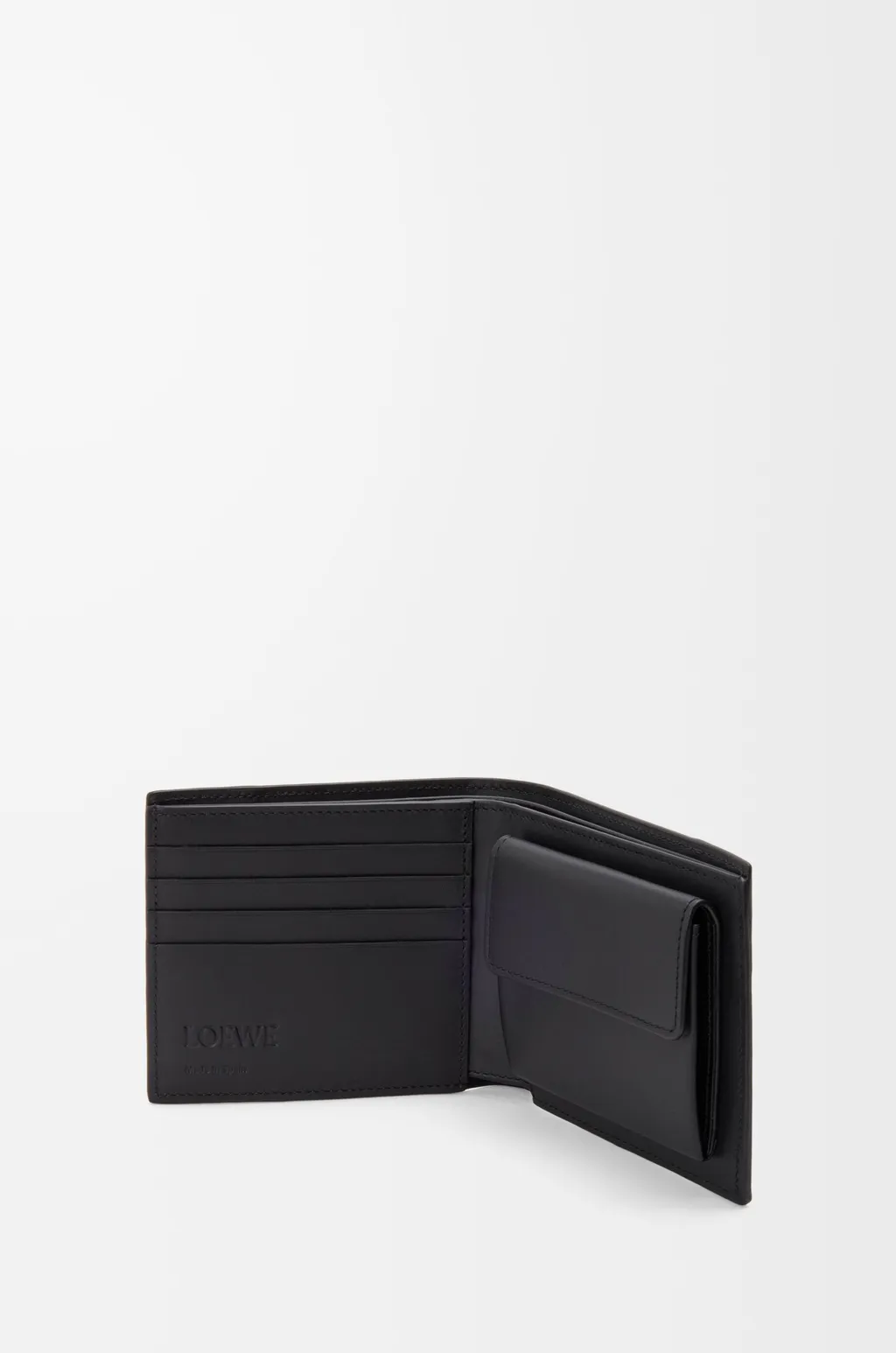 Puzzle Bifold Coin Wallet In Classic Calfskin
