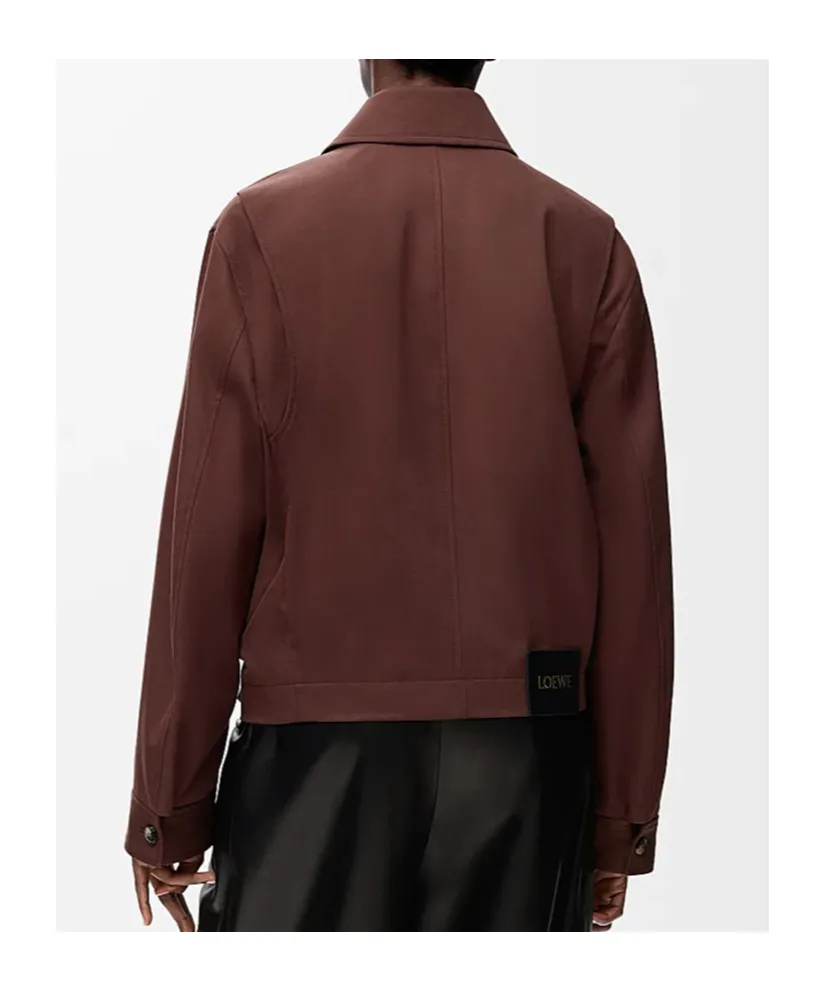 Gathered Front Belted Jacket