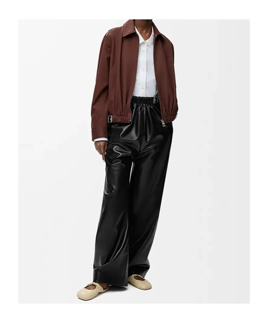 Gathered Front Belted Jacket