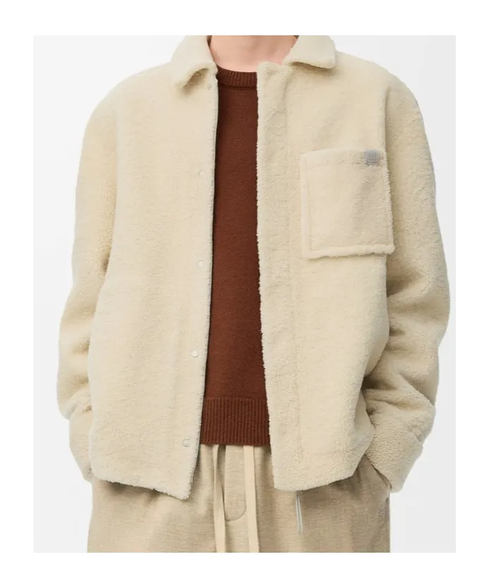Shearling Overshirt