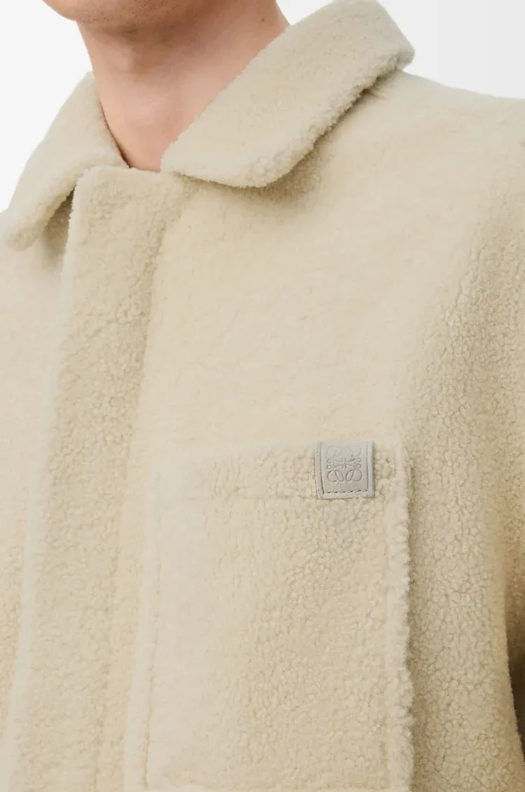Shearling Overshirt