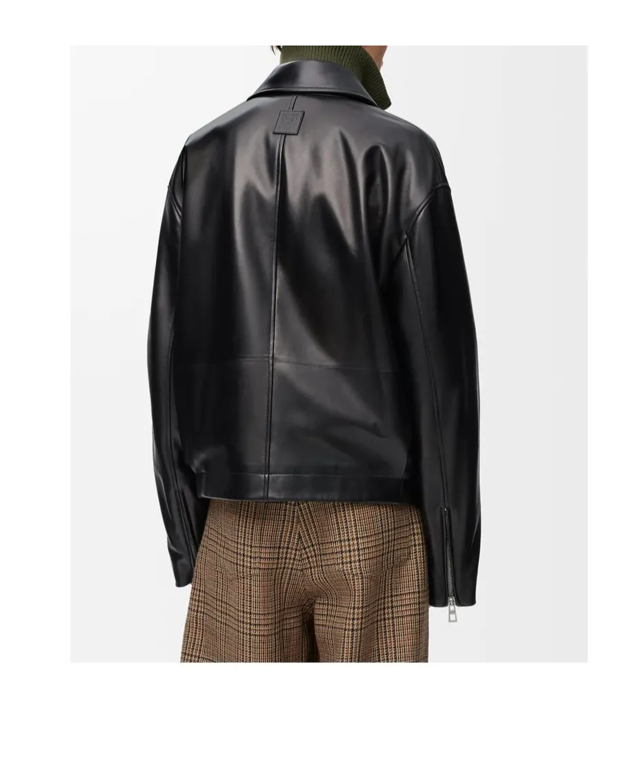 Collared Belted Zip-Up Jacket