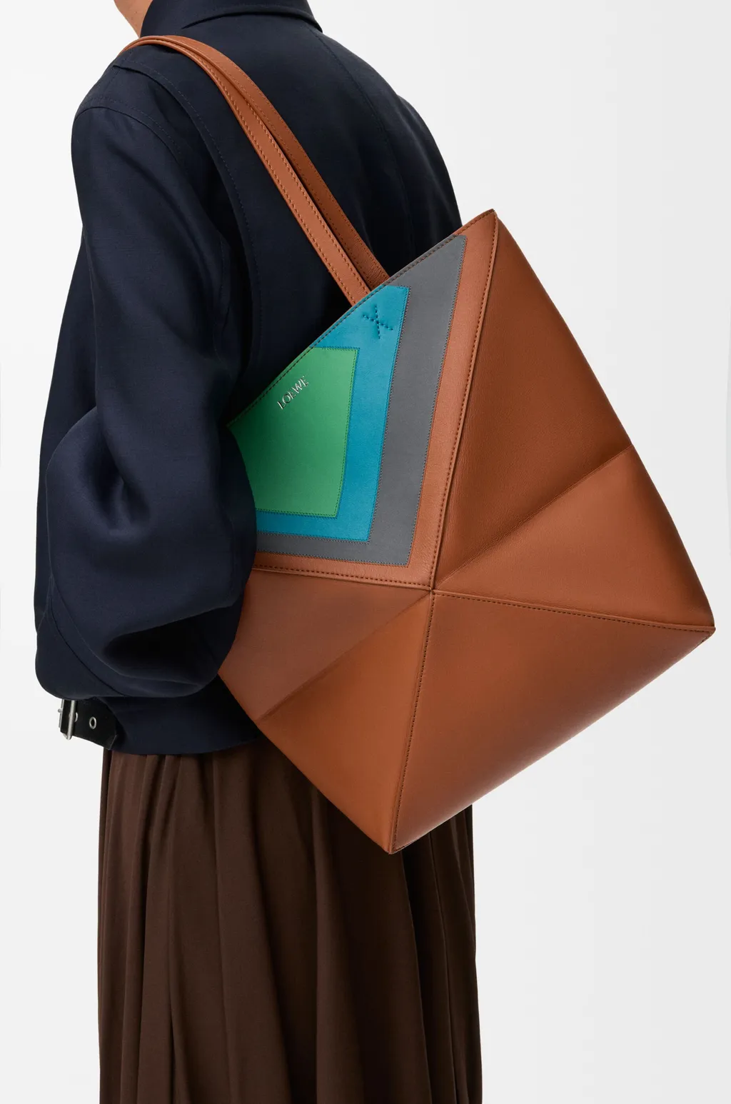 Medium Puzzle Fold Tote Bag