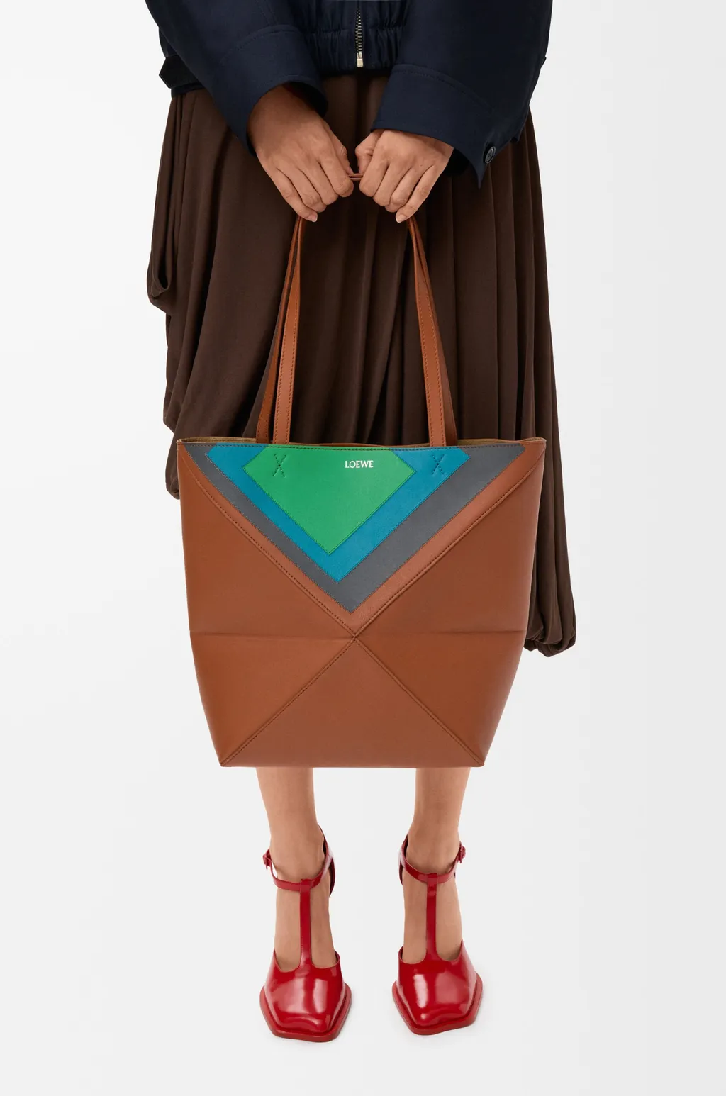 Medium Puzzle Fold Tote Bag