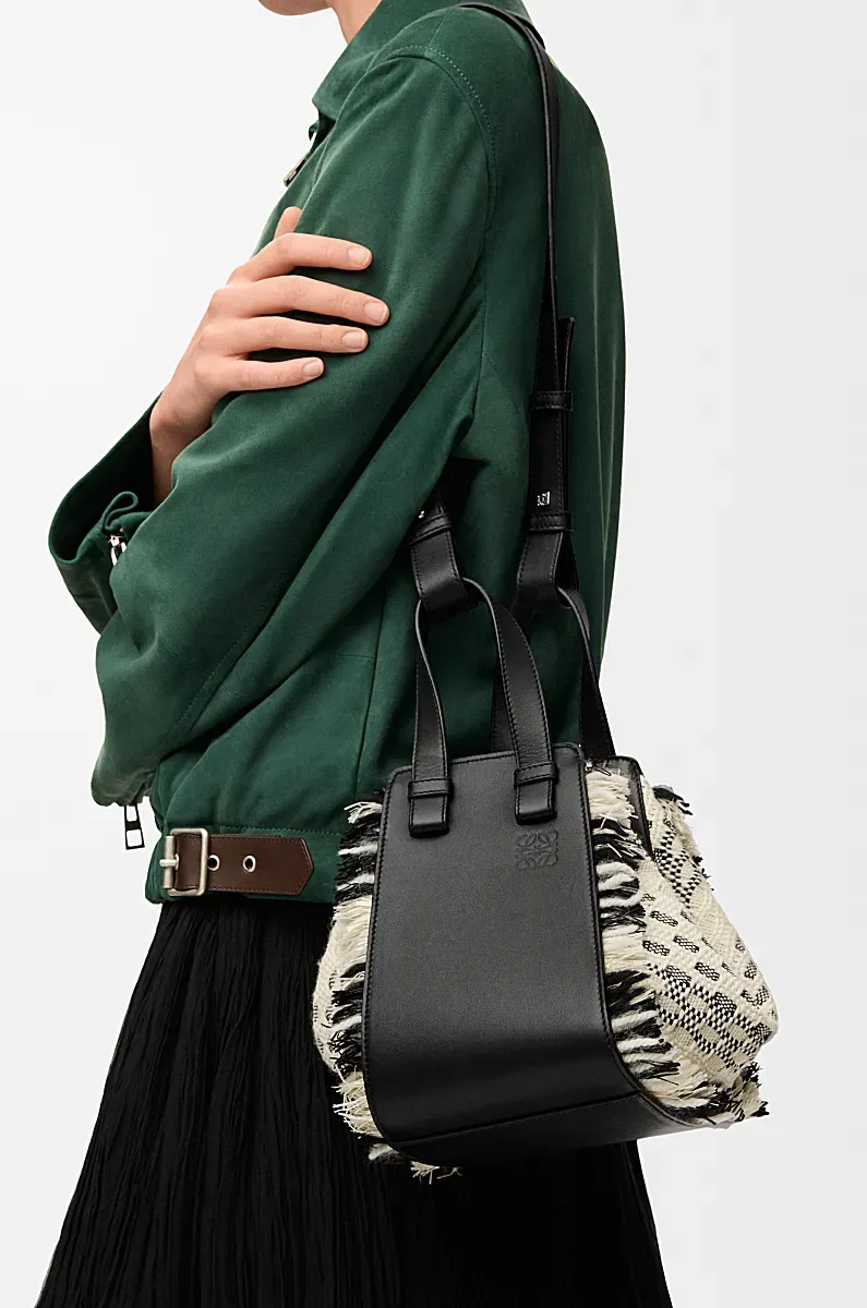 Woven Hammock Compact Shoulder Bag