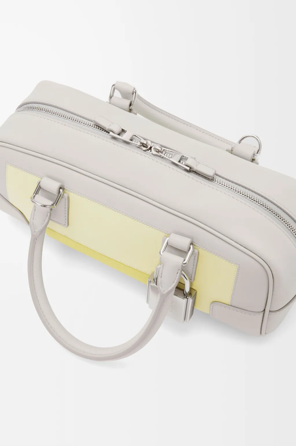 Amazona 23 Padlock Panelled Tote Bag