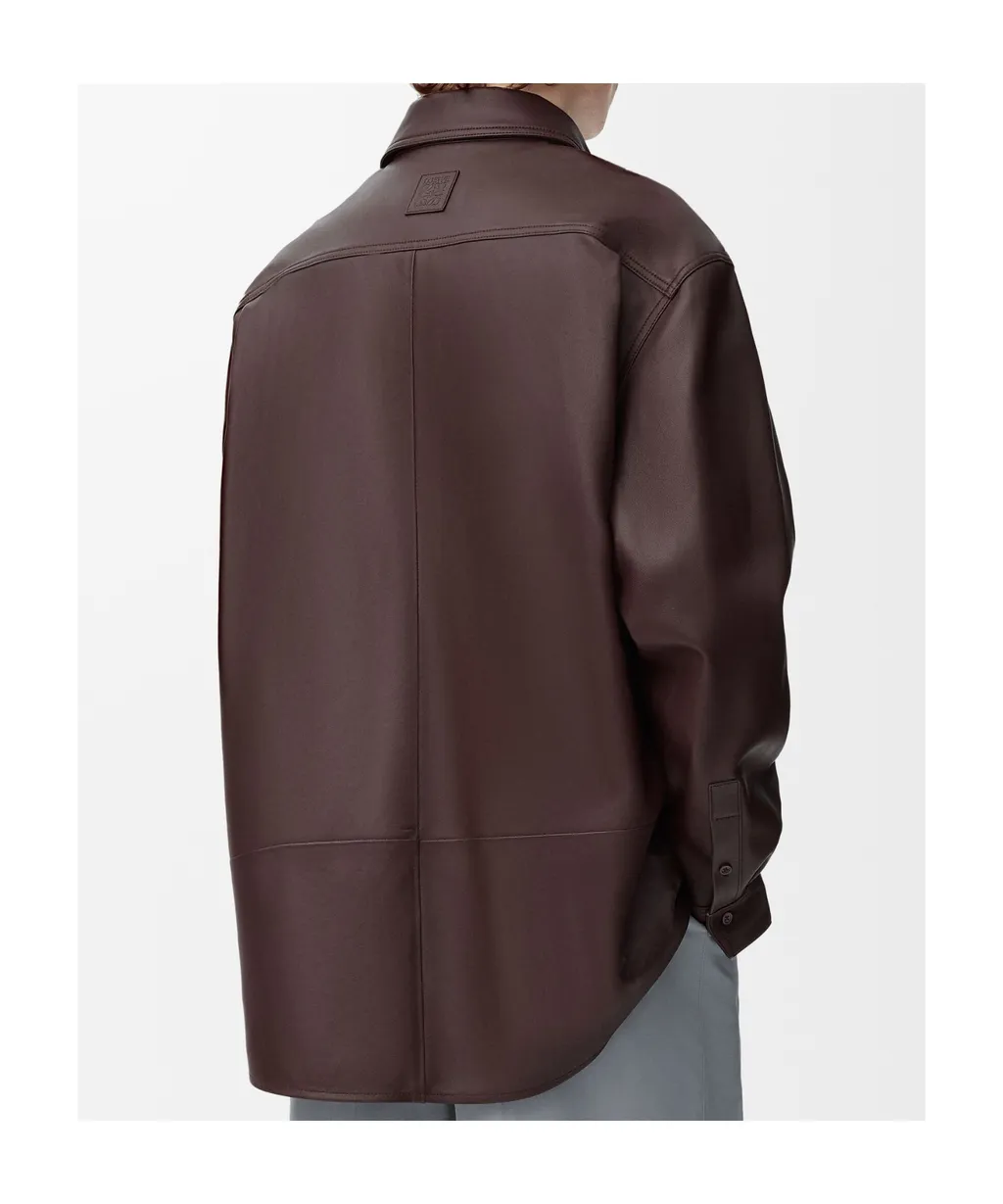 Overshirt In Nappa Lambskin